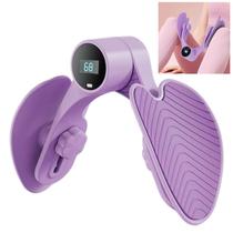 Exercitador Pelvis Pelvico Quadril Perna Coxa Treino Adutora Contador Digital de Repetiçoes Academia Exercicio Movimento Resistencia Fortalecimento Mu