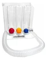 Exercitador Pulmonar Respirometro Adulto Vitalgold 3 Esferas Exercitador Pulmonar Respirometro Adulto Vitalgold 3 Esferas
