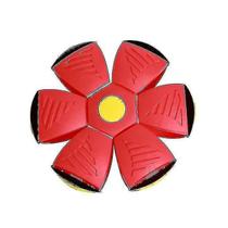 Exercitadores de mão bola mágica de disco voador infantil ventilar a bola no pé deformado vermelho