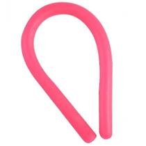 Exercitadores de mão macarrão de borracha macia tpr corda elástica brinquedo artefato de descompressão rosa