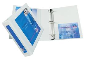 Exibir fichários Avery emoldurados com anel EZD de 2 polegadas One Touch branco Exibir fichários Avery emoldurados com anel EZD de 2 polegadas One Touch branco