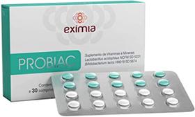 Eximia Probiac 30cp vitaminas+minerais e 30cp lactobacillus