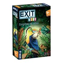 Exit Kids Enigmas da Selva, Jogo de Cartas, Devir