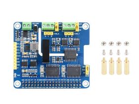 Expansão de barramento CAN HAT Waveshare de 2 canais para Raspberry Pi Expansão de barramento CAN HAT Waveshare de 2 canais para Raspberry Pi