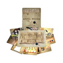 Expansão Do Jogo De Tabuleiro Inferno Papal Bulls Mini Expansion 10 Cartas Extras Mosaico