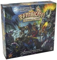 Expansão do jogo de tabuleiro Zombicide Green Horde Friends & Foes