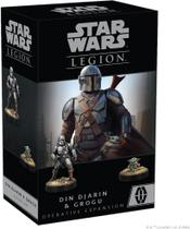 Expansão Star Wars Legion Din Djarin & Grogu Jogo de batalha para dois jogadores Jogo de estratégia em miniaturas para adultos e adolescentes 14 anos ou mais Tempo médio de jogo de 3 horas Feito pela Atomic Mass Games
