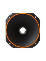 Expansor Corneta Fiamon 1425 Red. Longa Bicolor Laranja