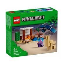 Expedicao steve deserto 21251 - Lego
