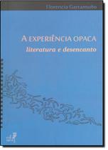 Experiência Opaca, A : Literatura e Desencanto