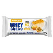 EXPERIMENTE Barra de Proteína Whey Grego Bar Mousse de Maracujá 1 Unidade Nutrata