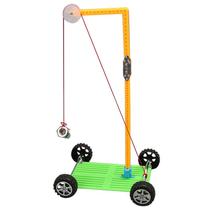 Experimentos científicos STEM Gravity Car Pulley Model Kids 8+ Experimentos científicos STEM Gravity Car Pulley Model Kids 8+