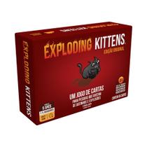 Exploding Kittens Edição Revisada Jogo de Cartas Galapagos EXK401