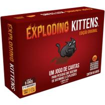 Exploding Kittens (Edição Revisada) Jogo de Cartas Pt Br