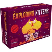 Exploding Kittens: Para a Galera (Edição Revisada) Jogo de Tabuleiro Pt Br