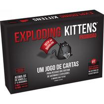 Exploding Kittens Proibidão - Jogo de Tabuleiro - Galápagos