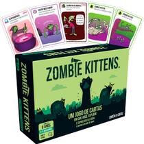 Exploding Kittens Zombie Jogo De Cartas Galápagos Jogos Português Original