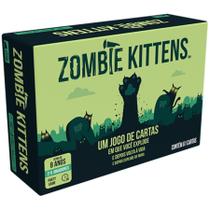 Exploding Kittens: Zombie Kittens Jogo de Cartas Pt Br
