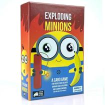Exploding Minions Exploding Cat Series Versão Em Inglês Jogo De Cartas Multijogador Para Reunião De