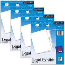 Exposição jurídica 26-50 da Binder Divisores Avery com índice