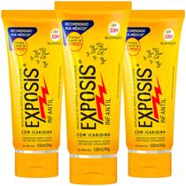 Exposis Repelente De Insetos Infantil Sem Perfume Gel Kit 03