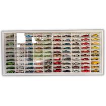 Expositor 100 Nichos - Carrinhos escala 1:64 cod08-1 Cor:Preto