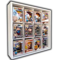 Expositor 12 Nichos - Compatível com Funko Pop Caixa cod36-1 Cor:Preto