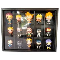 Expositor 15 Nichos - Compatível com Funko Pop cod37-1 Cor:Preto
