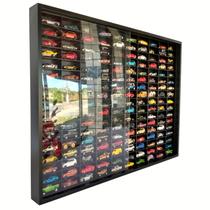 Expositor 170 Nichos - Escala 1:64 carrinhos cod13-1 Cor:Preto