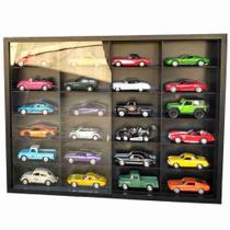 Expositor 24 Nichos - Escala 1:32 carrinhos Preto - cod 32003