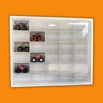 Expositor 30 Nichos - Compatível C/ Monster Truck - cod 13031 Expositor 30 Nichos - Compatível C/ Monster Truck - cod 13031