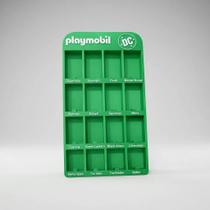 Expositor 3d Coleção Playmobil Dc Kinder Ovo 32cm