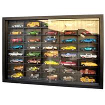 Expositor 40 Nichos - Carrinhos escala 1:64 cod03-1 Cor:Preto