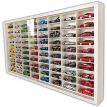 Expositor 80 Nichos - Carrinhos escala 1:64 cod07-1 Cor:Preto