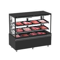 Expositor Açougue Vanguard Top Prateleira 150cm Ar Forçado EAVTP1500 AF 220v - Refrimate