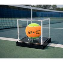 Expositor acrílico bola de tenis e beisebol 9x9x9
