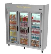 Expositor Auto Serviço linha Blanc Cinza 3 Portas Frios e Laticínios K3031 Kofisa
