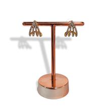 Expositor Brinco Metal - ROSE - GRANDE - 2 furos Expositor Brinco Metal - ROSE - GRANDE - 2 furos