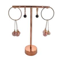 Expositor Brinco Metal - ROSE - GRANDE - 6 furos Expositor Brinco Metal - ROSE - GRANDE - 6 furos