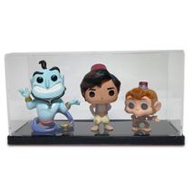 EXPOSITOR CAIXA ACRÍLICO FUNKO POP Colecionador Nº 02 TRIPLO - 20X12X15 cm (LxCxA) SB