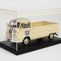 EXPOSITOR CAIXA ACRÍLICO MINIATURA 1:24 - 11X21X10 cm (LxCxA) TETO e TRELIÇA BRANCA SB