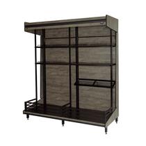 Expositor carvao kit churrasco 1850x2150x820mm Expositor carvao kit churrasco 1850x2150x820mm