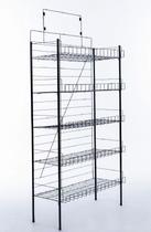 Expositor com 5 bandejas de 80 cm Salgadinhos, Pães, Bolo - Desmontável
