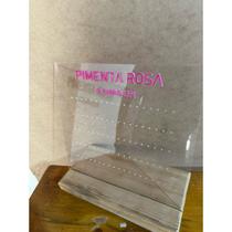 Expositor de acrílico com base de madeira para 50 brincos - Acrilico Expositor de acrílico com base de madeira para 50 brincos - Acrilico