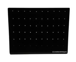 Expositor de Acrílico para 30 Pares de Brinco cor Preto