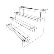 Expositor De Acrílico Transparente De 1 a 5 Camadas Para Cupcake Perfume Boneca Decoração