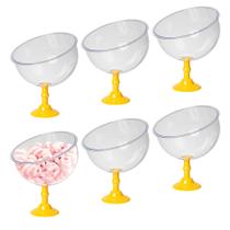 Expositor De Balas Em Acrilico 6pçs Elegante Resistente