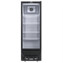 Expositor De Bebidas Venax 300L Vidro Duplo VV 300 Preta 110V