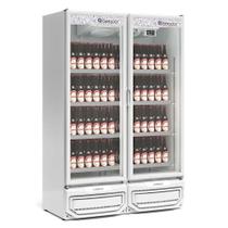Expositor de Bebidas Vertical 2 Portas GCBC950 Branco 220V Gelopar Expositor de Bebidas Vertical 2 Portas GCBC950 Branco 220V Gelopar