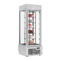 Expositor de Bolos Vertical Giratório Gelopar GEVG075 Branco 220V Expositor de Bolos Vertical Giratório Gelopar GEVG075 Branco 220V